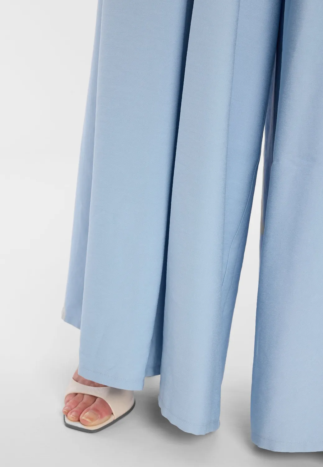 Ana Alcazar Palazzo Trousers Doria pantaloni palazzo azzurri