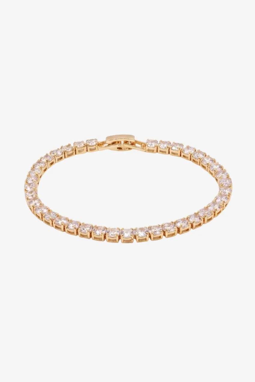 Uchi & Soto Shikaku bracciale tennis oro pietre