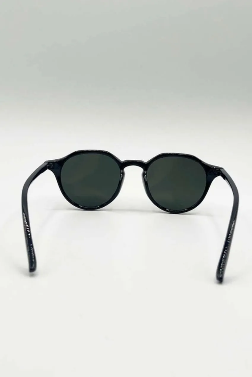 SVNX Preppy occhiali da sole verdi montatura plastica