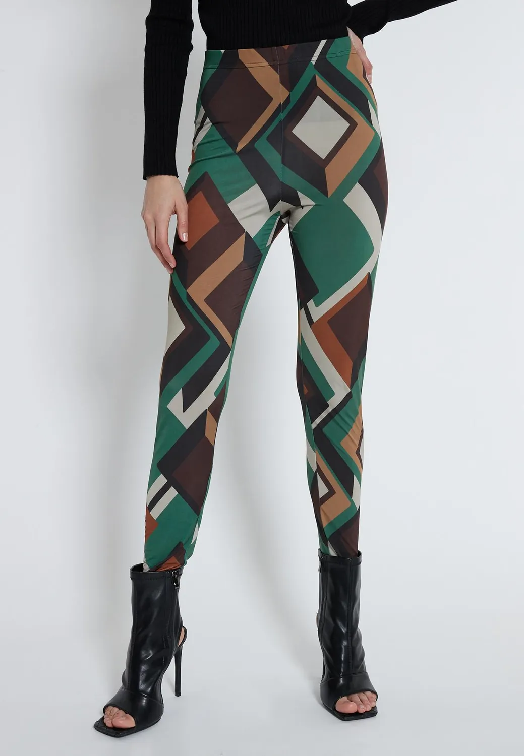 Ana Alcazar Hiplana leggings fantasia elasticizzati
