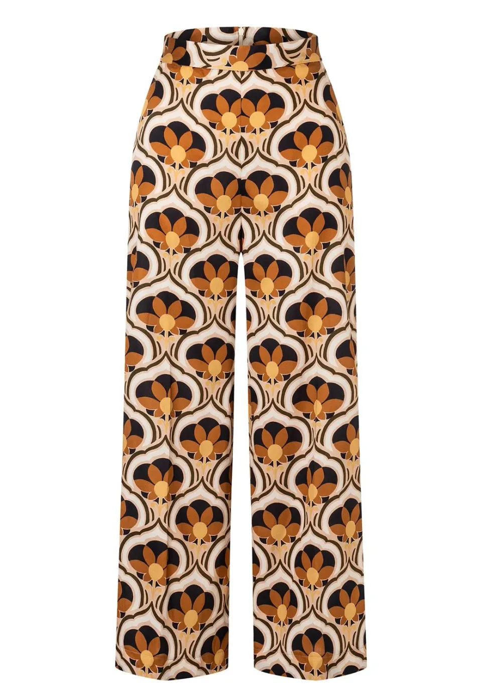 Ana Alcazar Kagoni pantaloni cropped fantasia beige