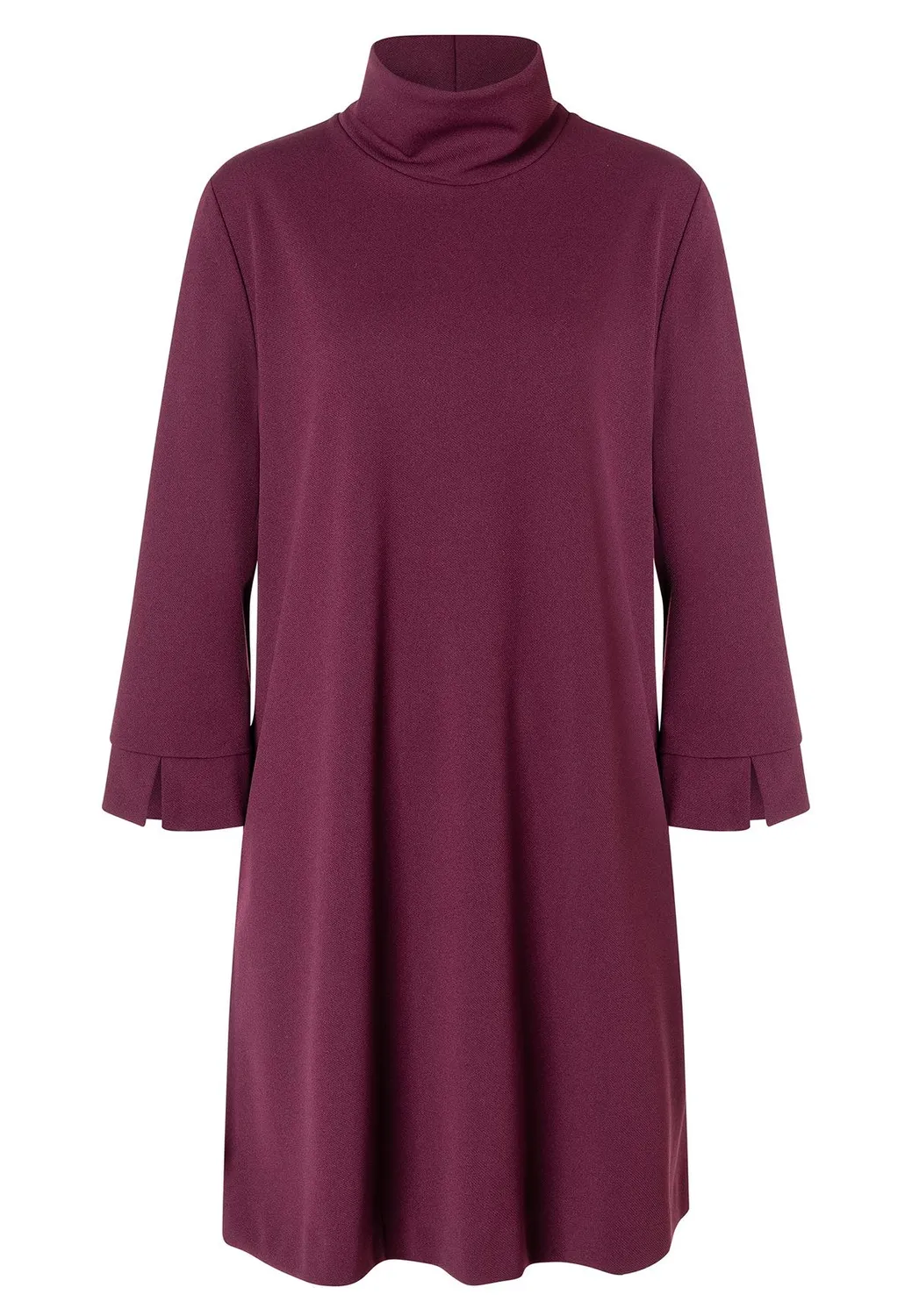 Ana Alcazar Adnina abito collo alto bordeaux oversize