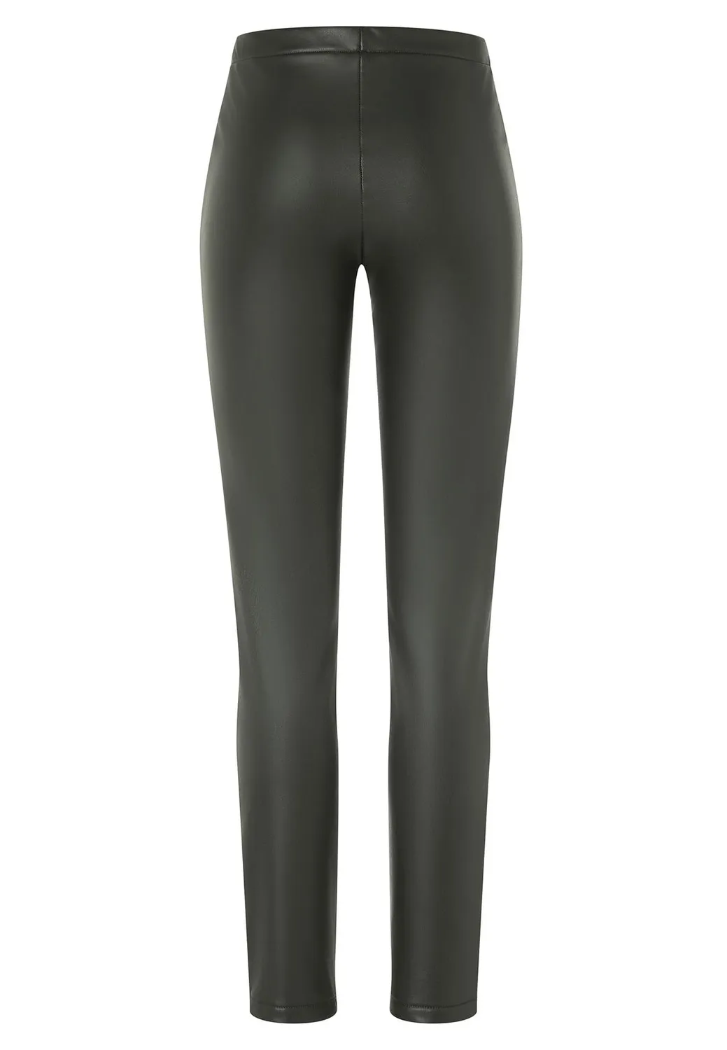 Ana Alcazar Habate pantaloni skinny ecopelle neri