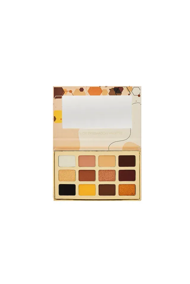 Bellapierre Milk Honey palette ombretto 12 colori multi