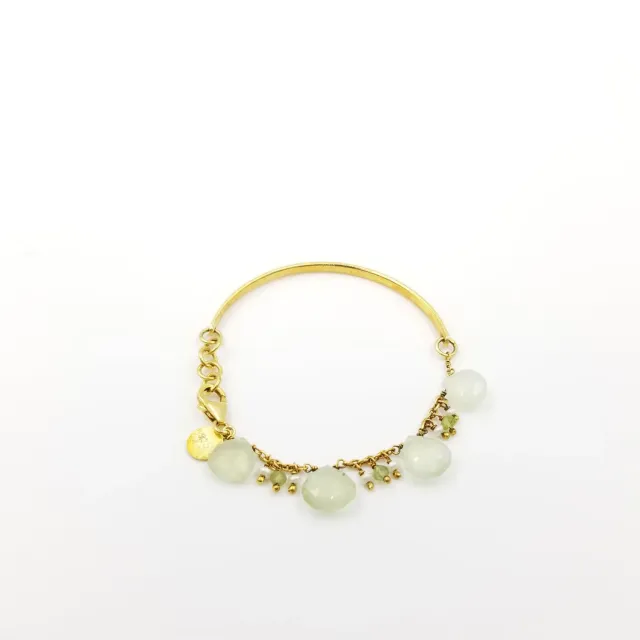 Our Dve Prynaite Pearl bracciale perle placcato oro