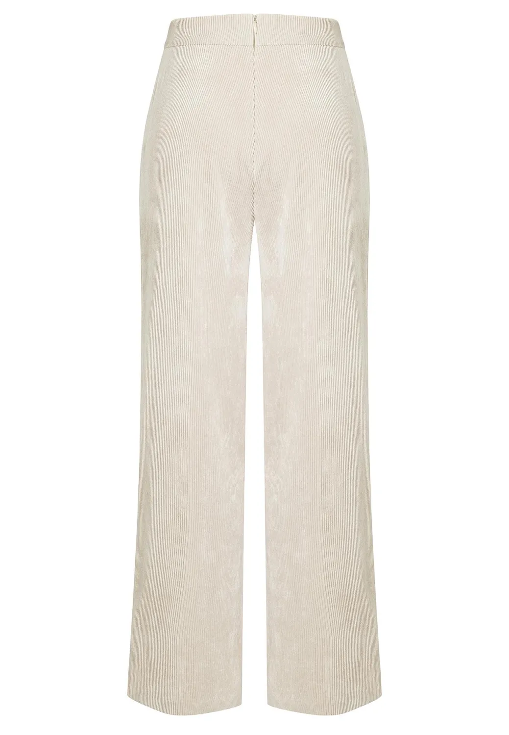Ana Alcazar Sasky pantaloni velluto panna palazzo