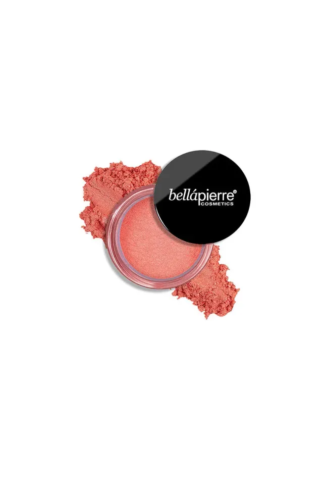 Bellapierre Shimmer Powder cipria Sunset Sparkle rossa
