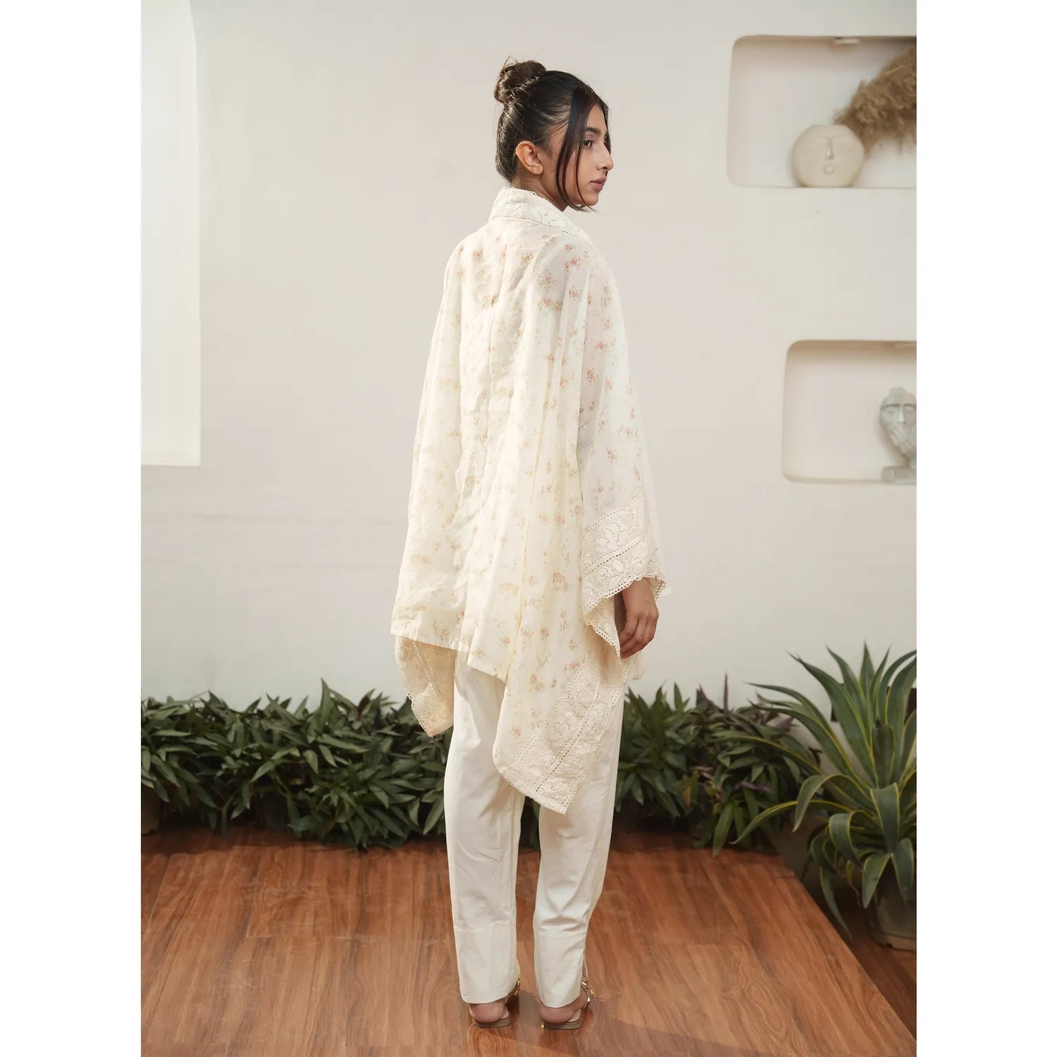 Our Dve Capsule 17 completo beige cotone 3 pezzi