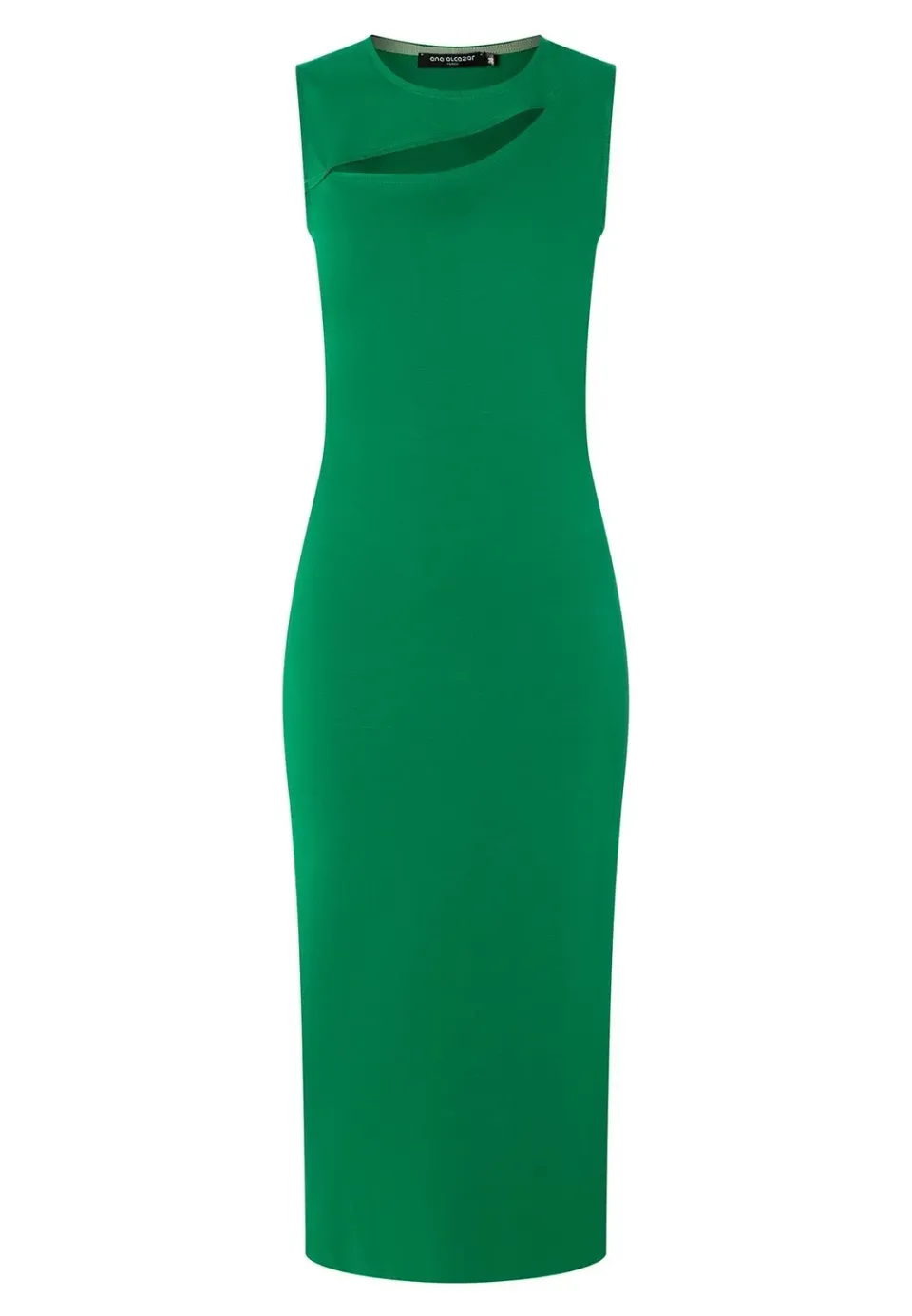 Ana Alcazar Kadori abito tubino midi con cut-out