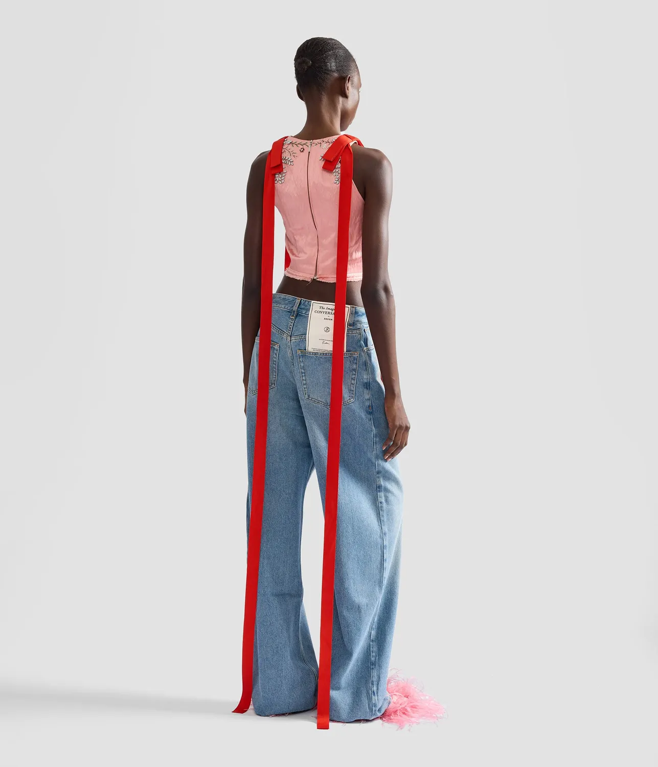 Erdem Denim Straight jeans dritti denim vintage