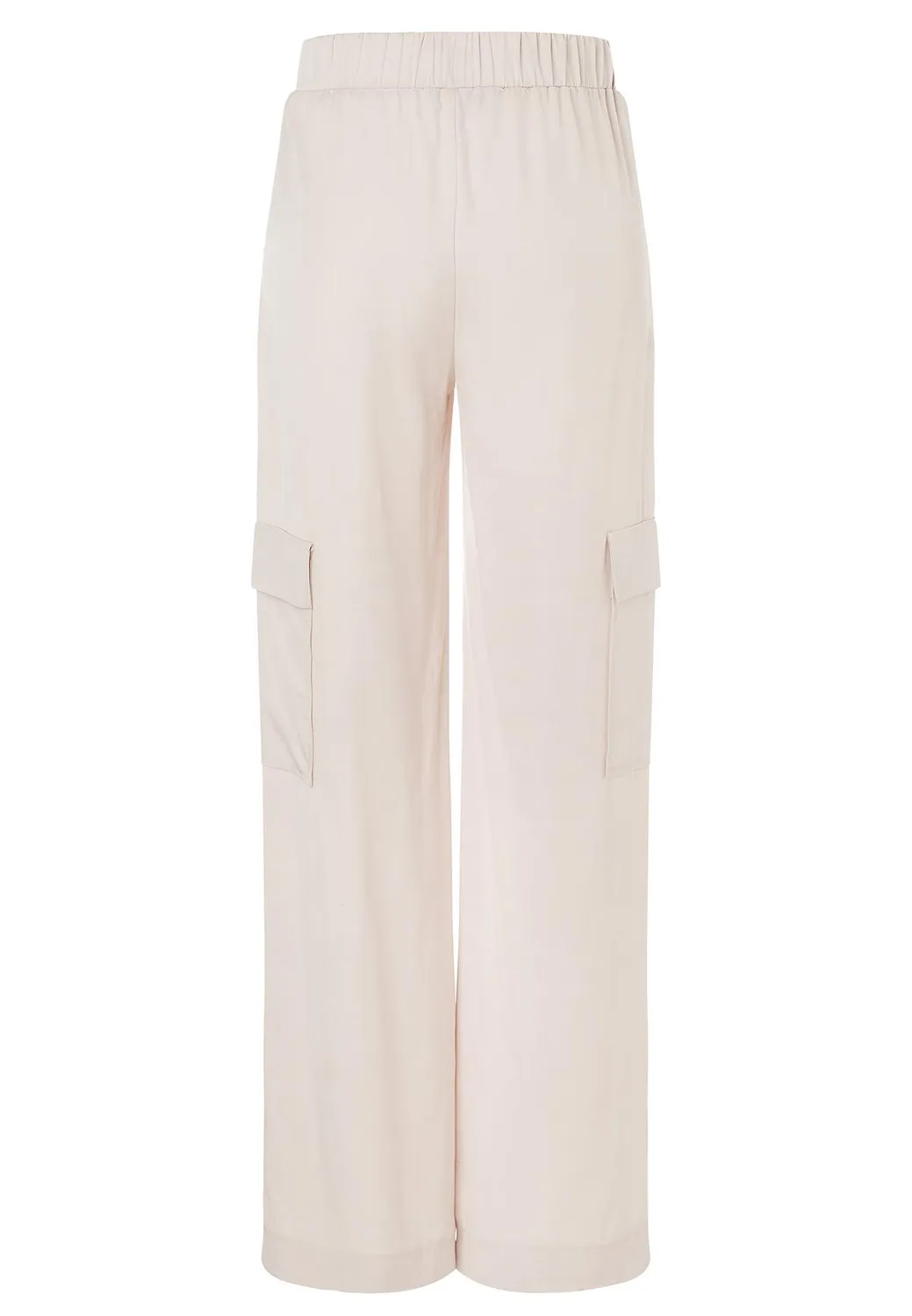 Ana Alcazar Raklis pantaloni cargo beige in cotone