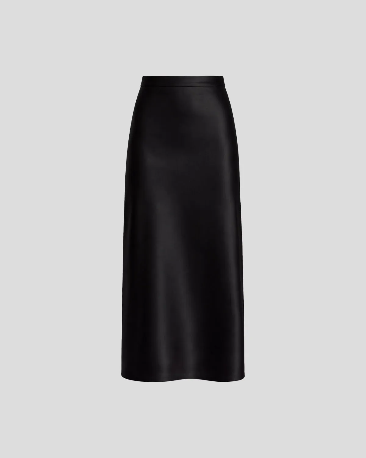Violante Nessi Goya gonna midi satin nero