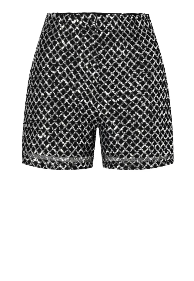 Ana Alcazar Night-Out Odymi shorts paillettes corti