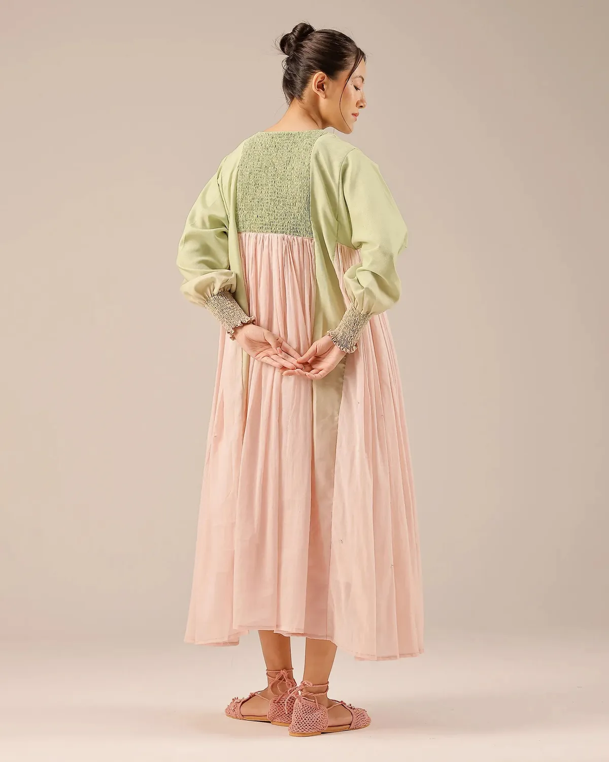 Our Dve Tropical Sorbet Beach Babe abito smock 23"