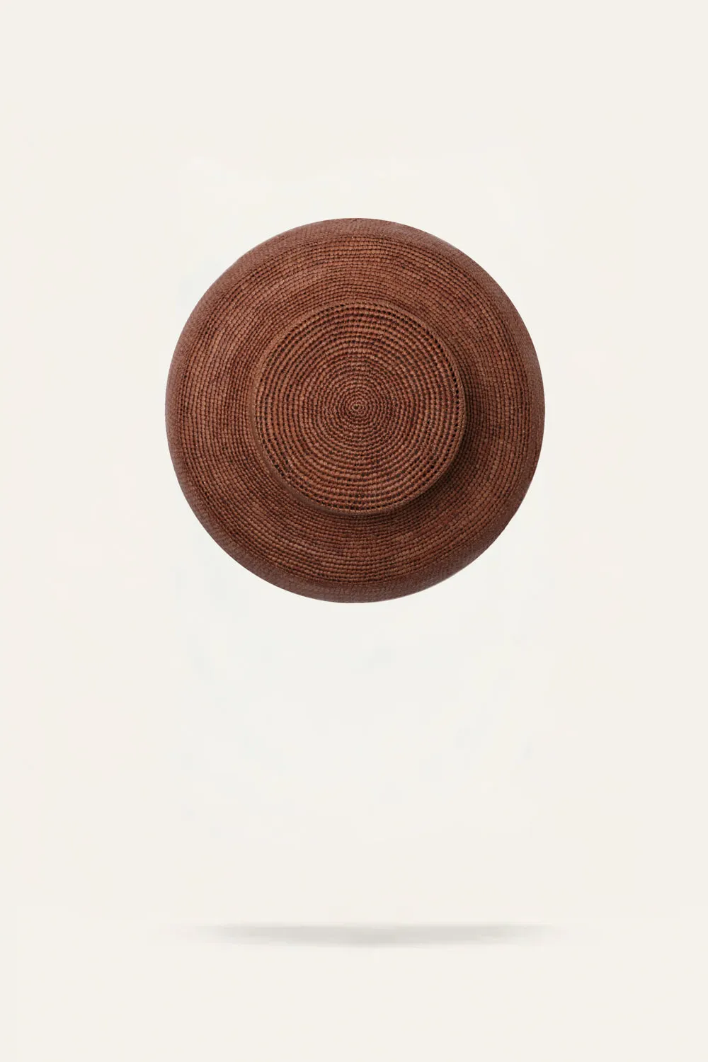 Johanna Ortiz Fierce Muse cappello marrone tesa larga paglia