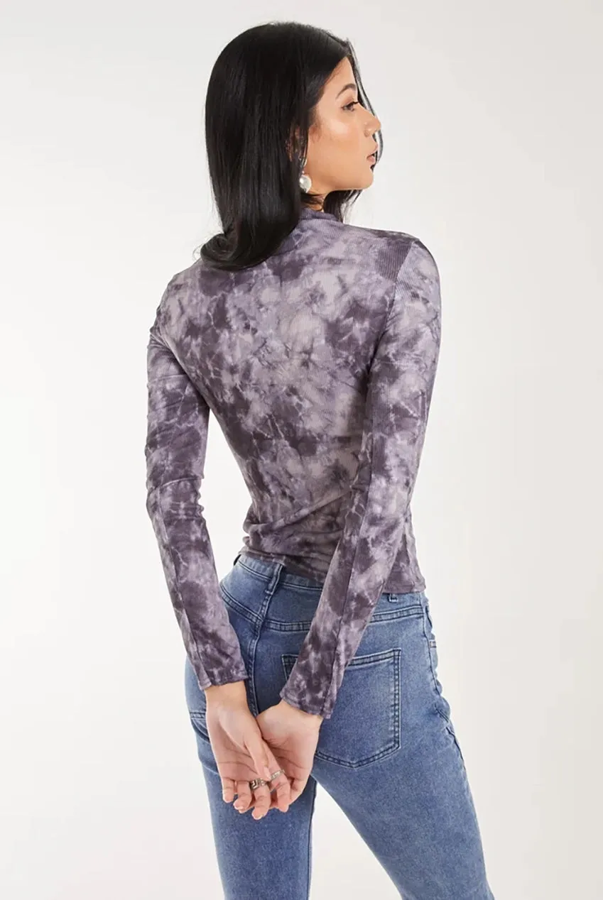 Pink Vanilla Acid Double Zip top midnight blue felpato