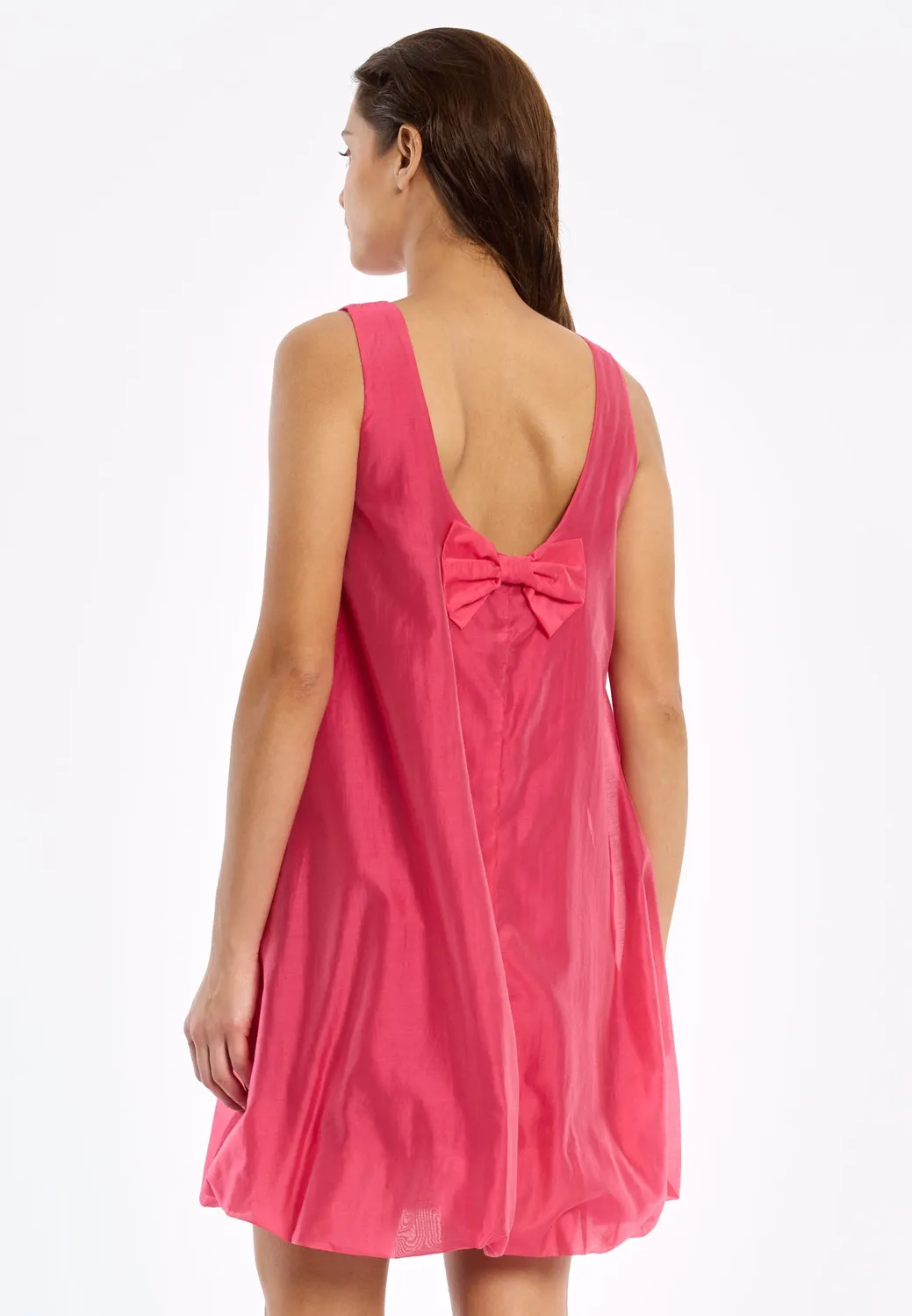 Ana Alcazar Wakosa abito palloncino rosa corto