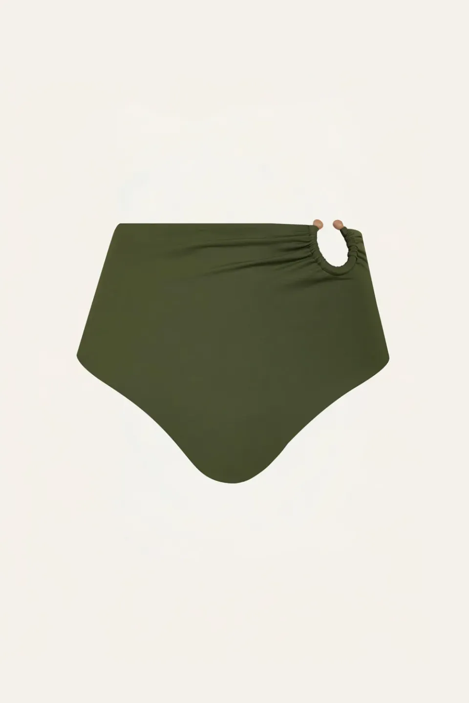 Johanna Ortiz Taita slip bikini verde vita alta