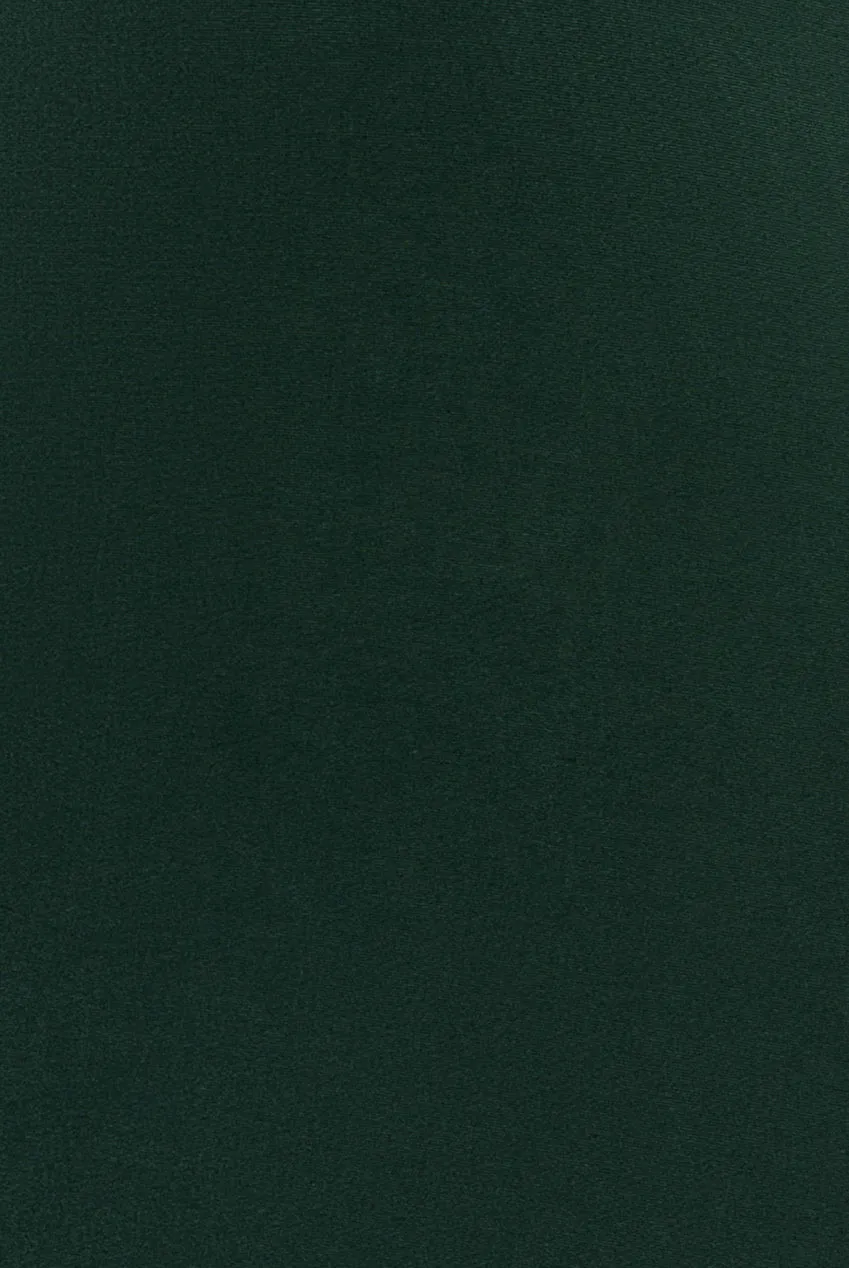 Goddiva Blouson Kimono abito verde pino lungo reversibile