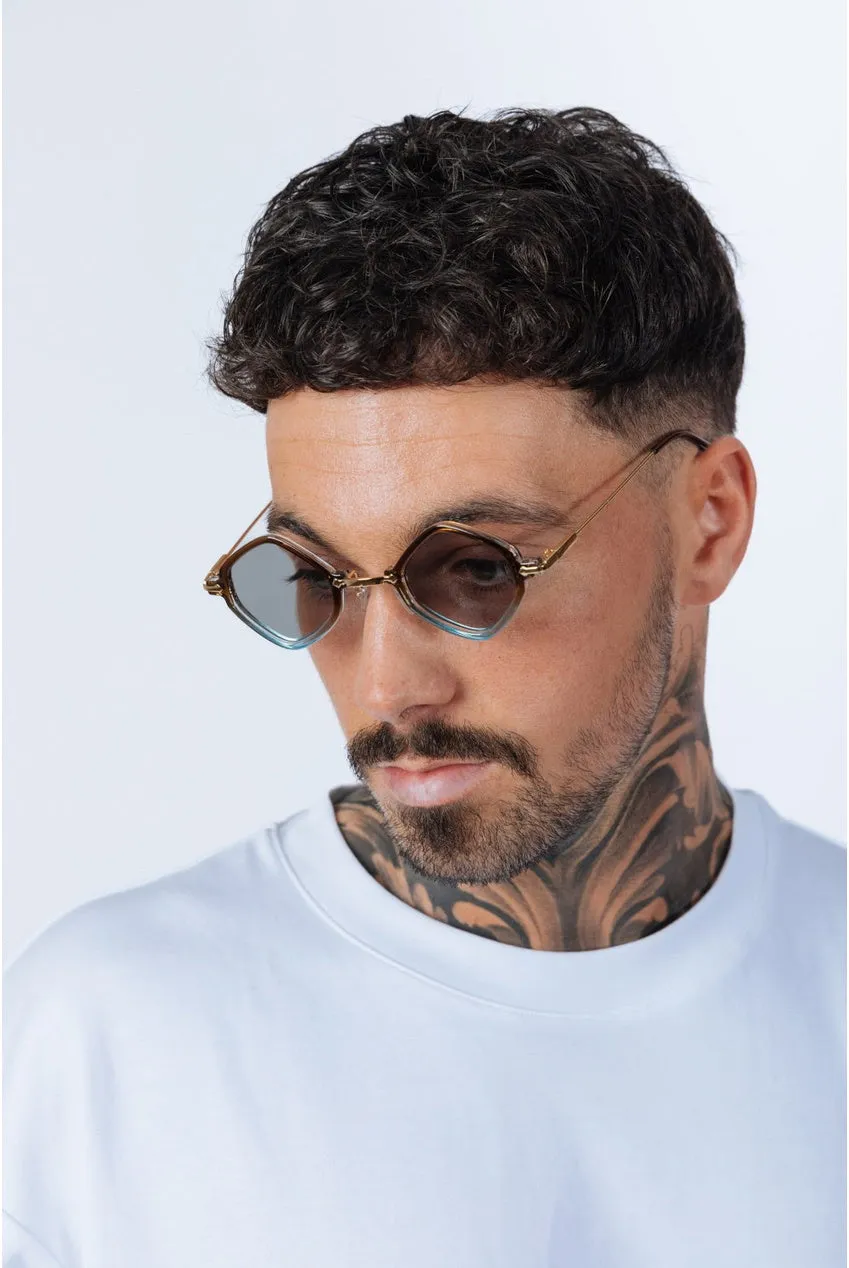 SVNX SG2501101 occhiali da sole marrone blu