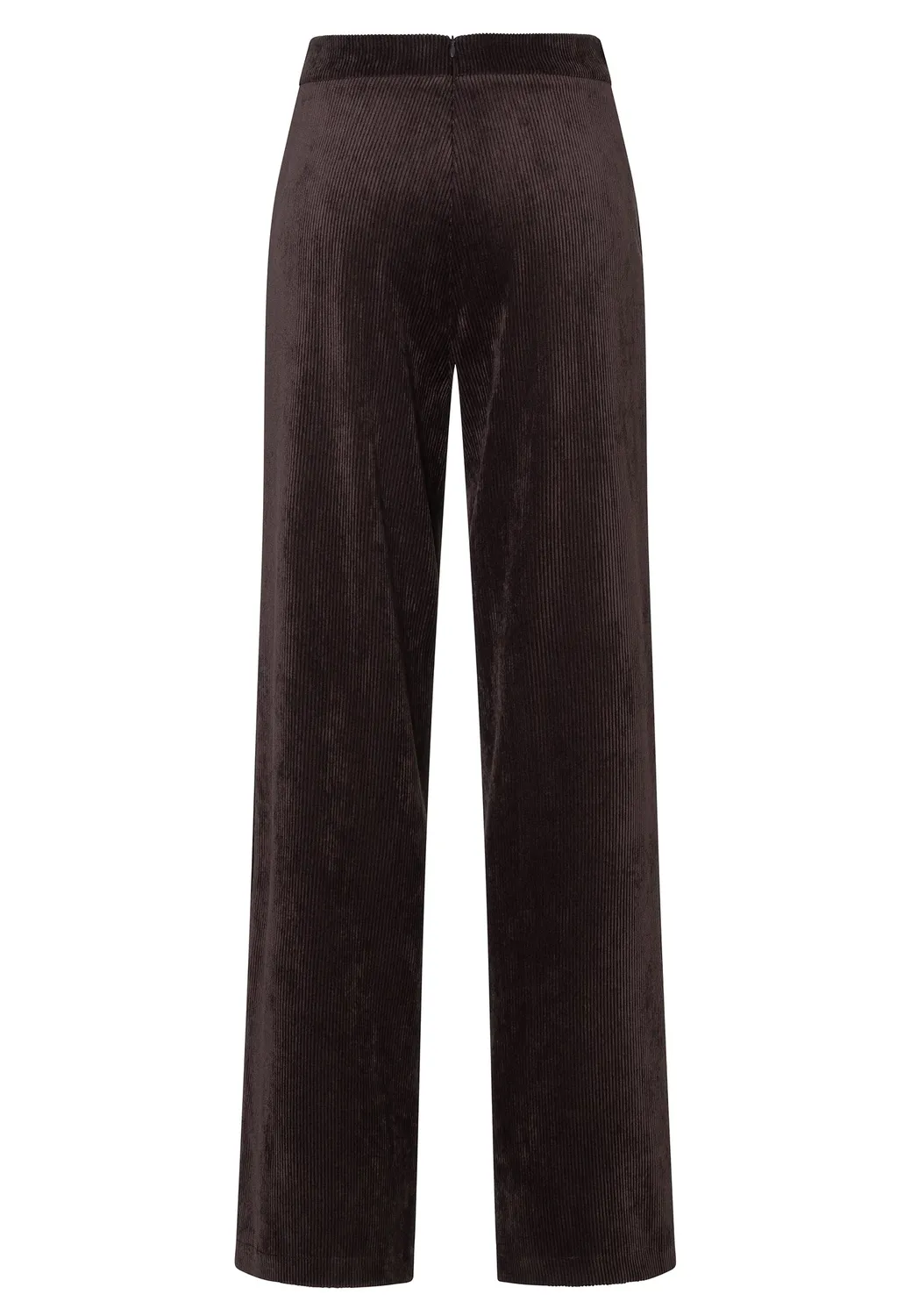 Ana Alcazar Enliria pantaloni velluto marrone palazzo