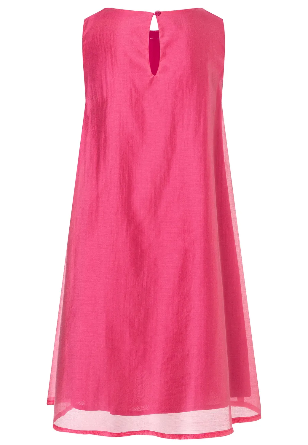 Ana Alcazar Wakana abito smanicato rosa fucsia