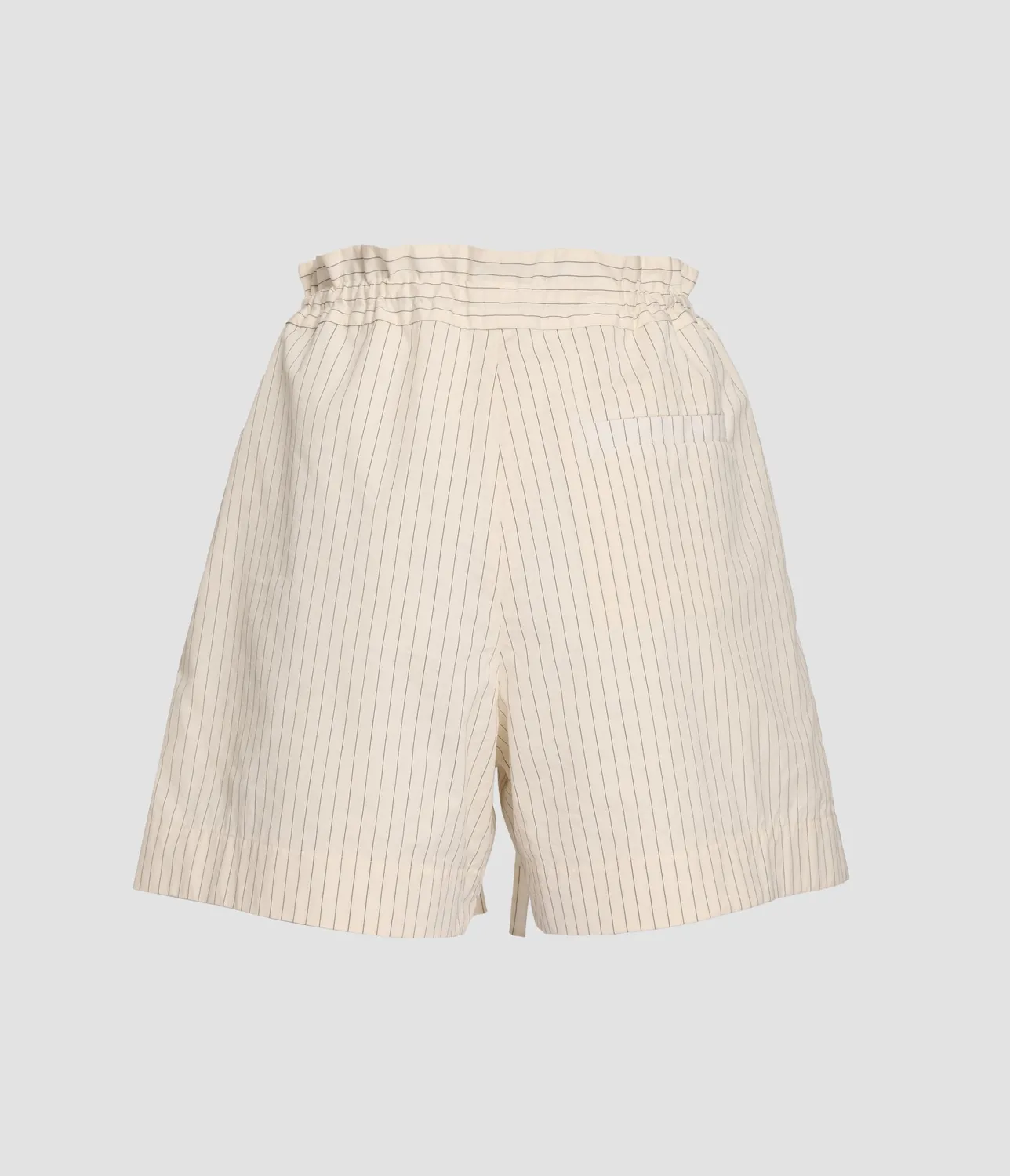 Erdem Pinstripe Cotton Shorts pantaloncini gessati