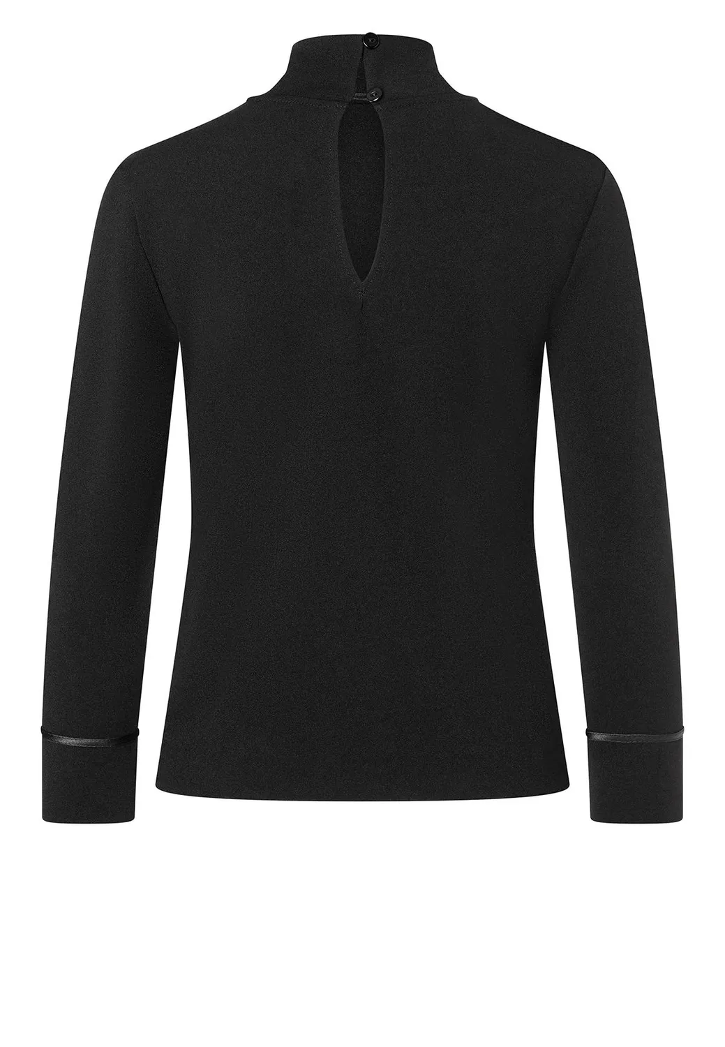 Ana Alcazar Harvos camicia collo alto nera