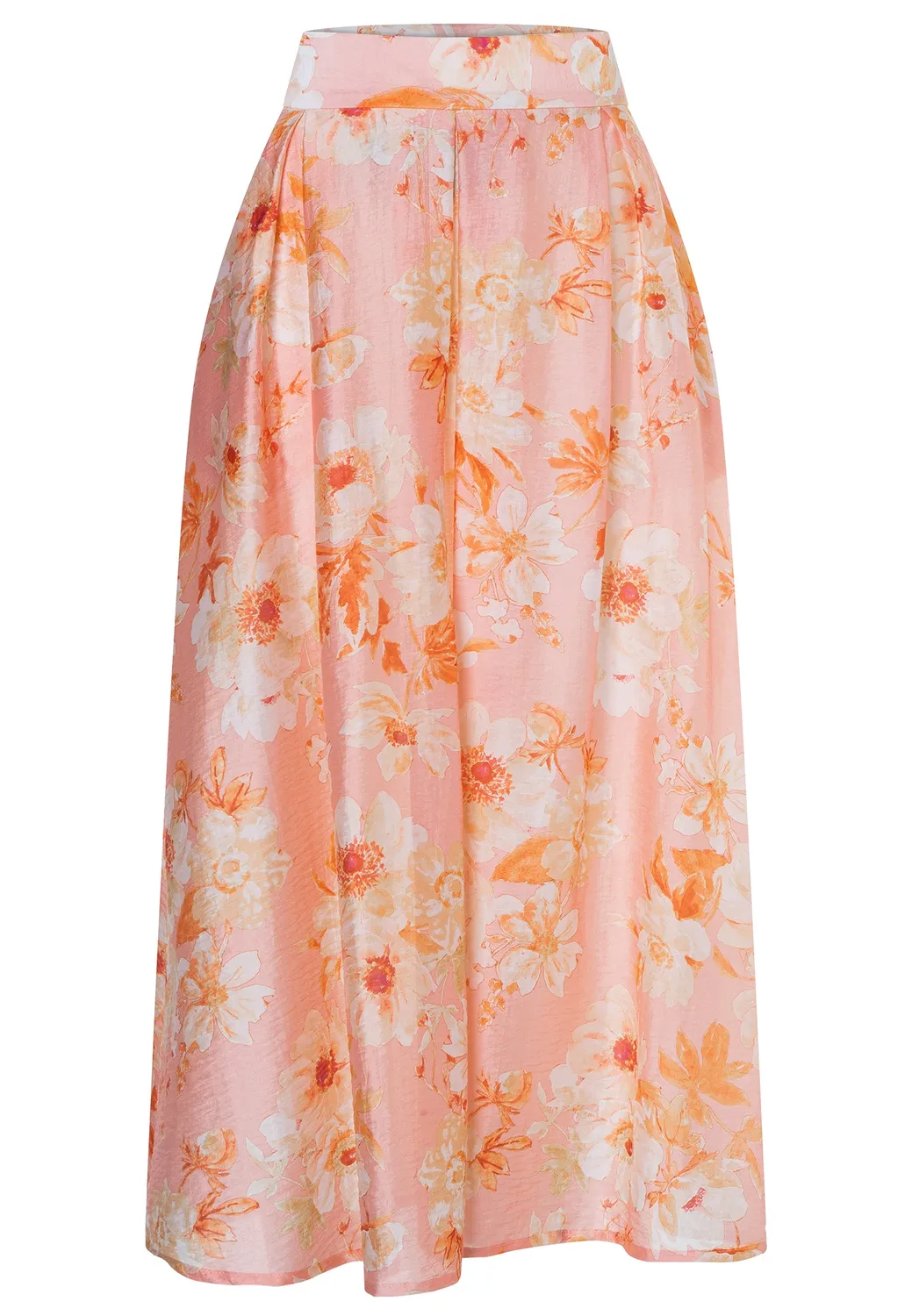 Ana Alcazar Doremiy gonna maxi lunga fantasia fiori