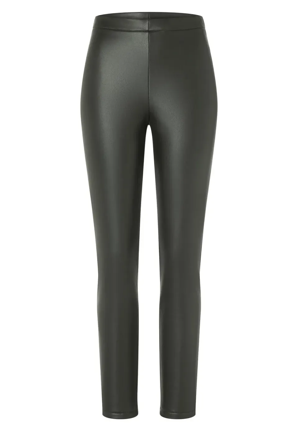 Ana Alcazar Habate pantaloni skinny ecopelle neri