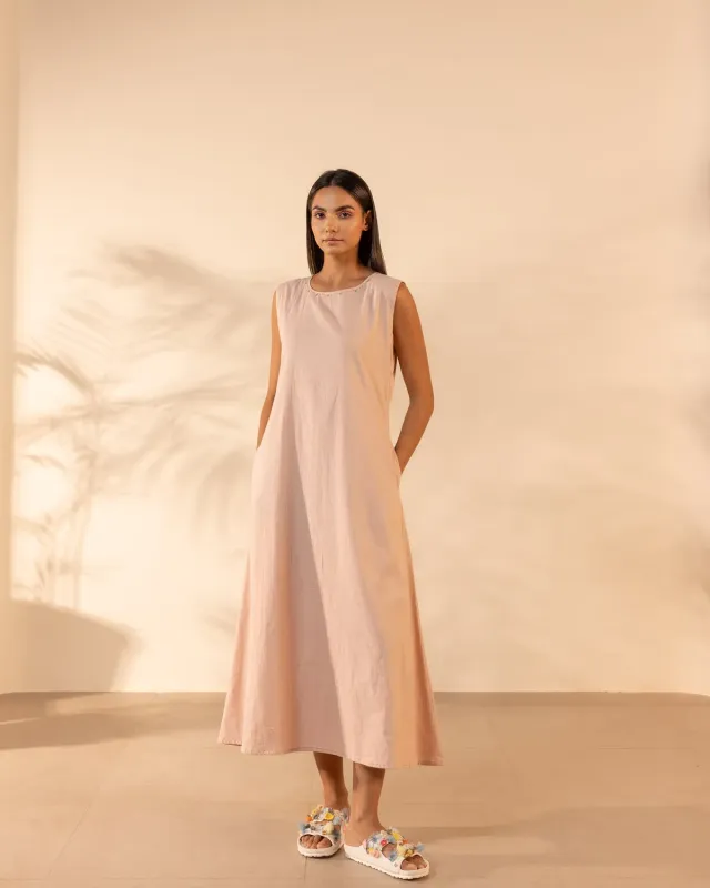 Our Dve Saffron Sky abito rosa shrug