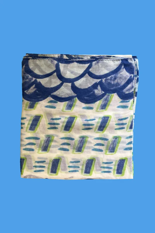 Antica Sartoria Everywhere DV1777 foulard celeste cotone