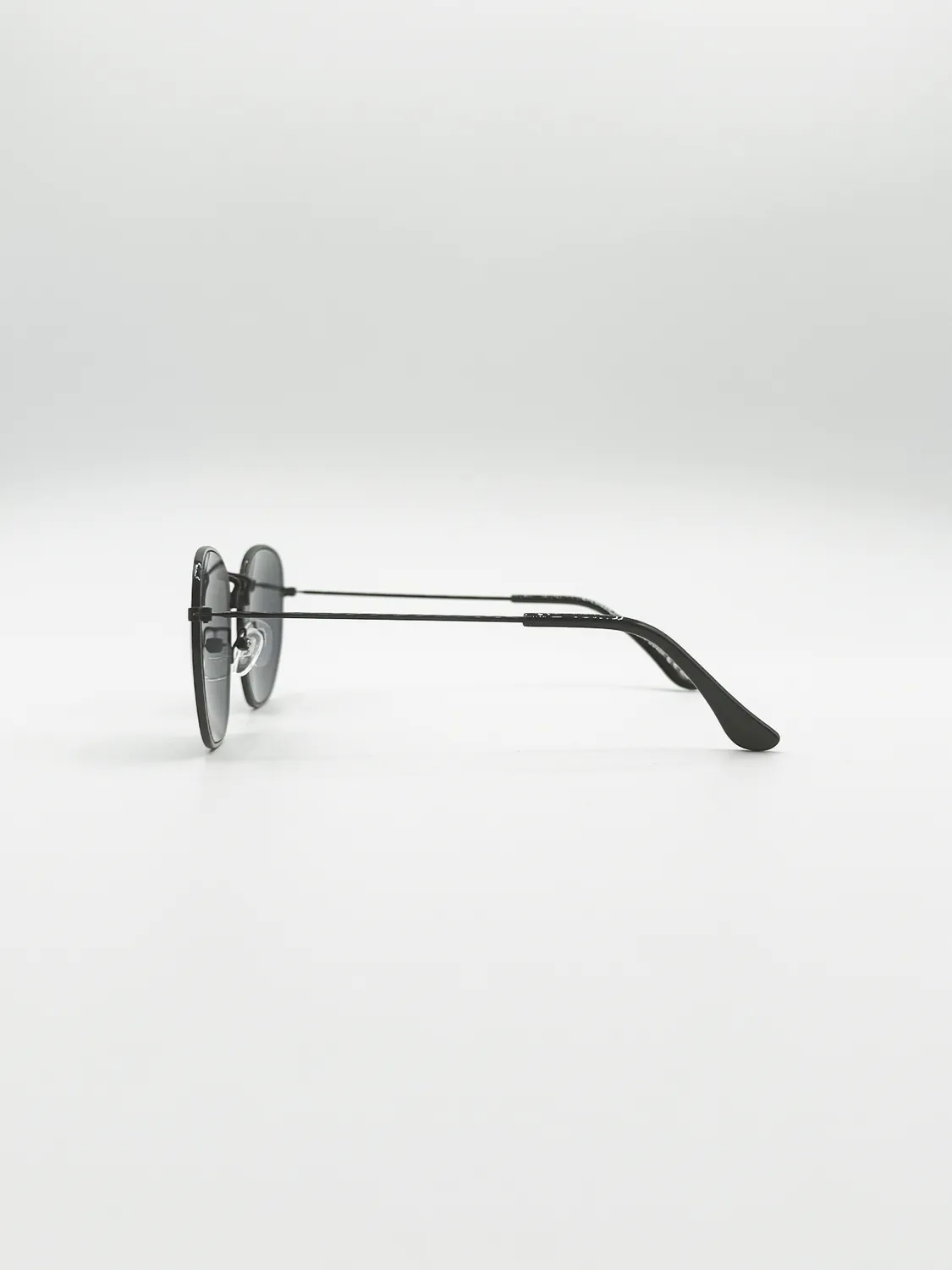 SVNX Hexagon Aviator Occhiali da sole neri esagonali