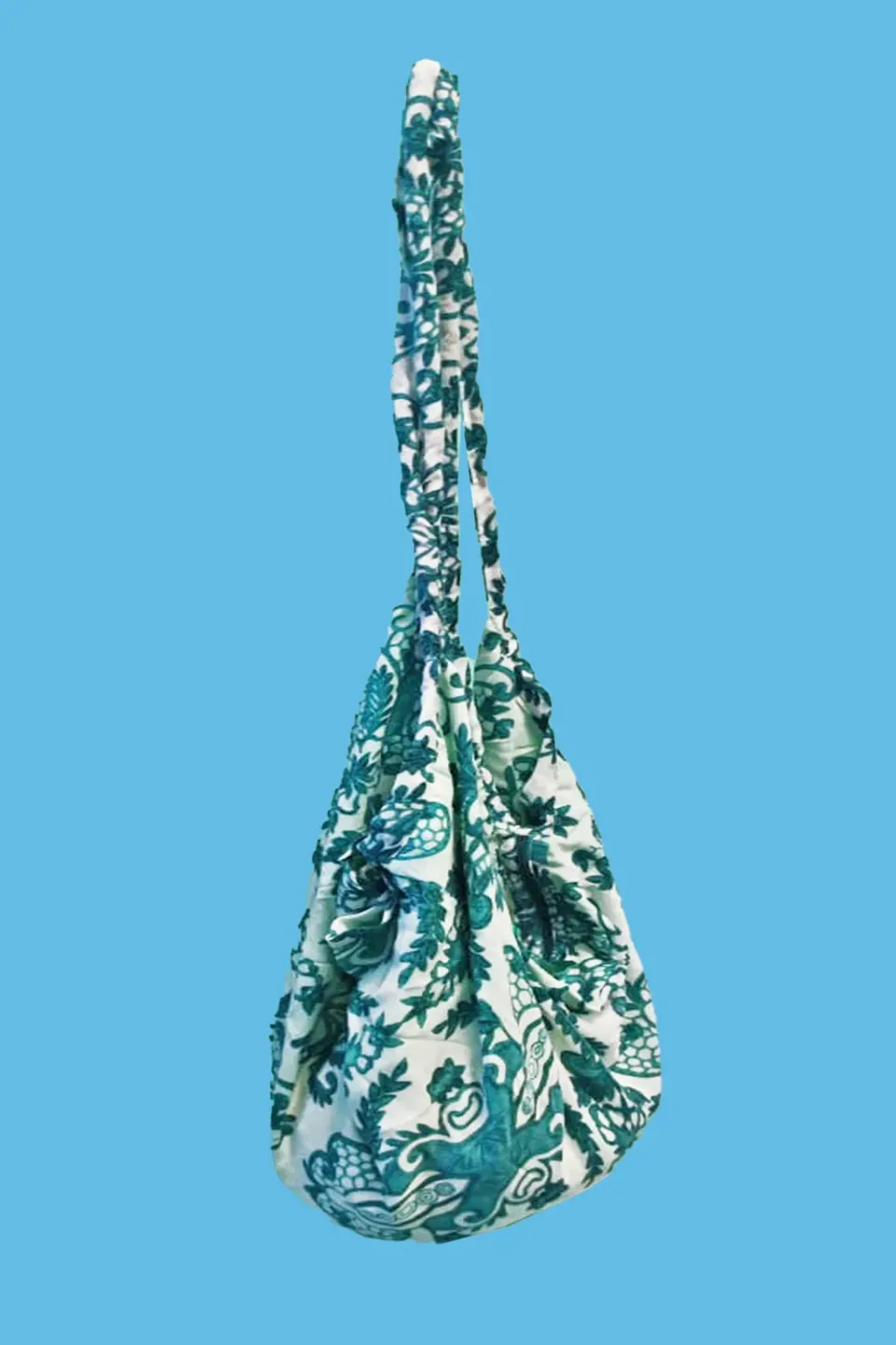 Antica Sartoria DV1861 Sacca a Spalla Turchese Cotone