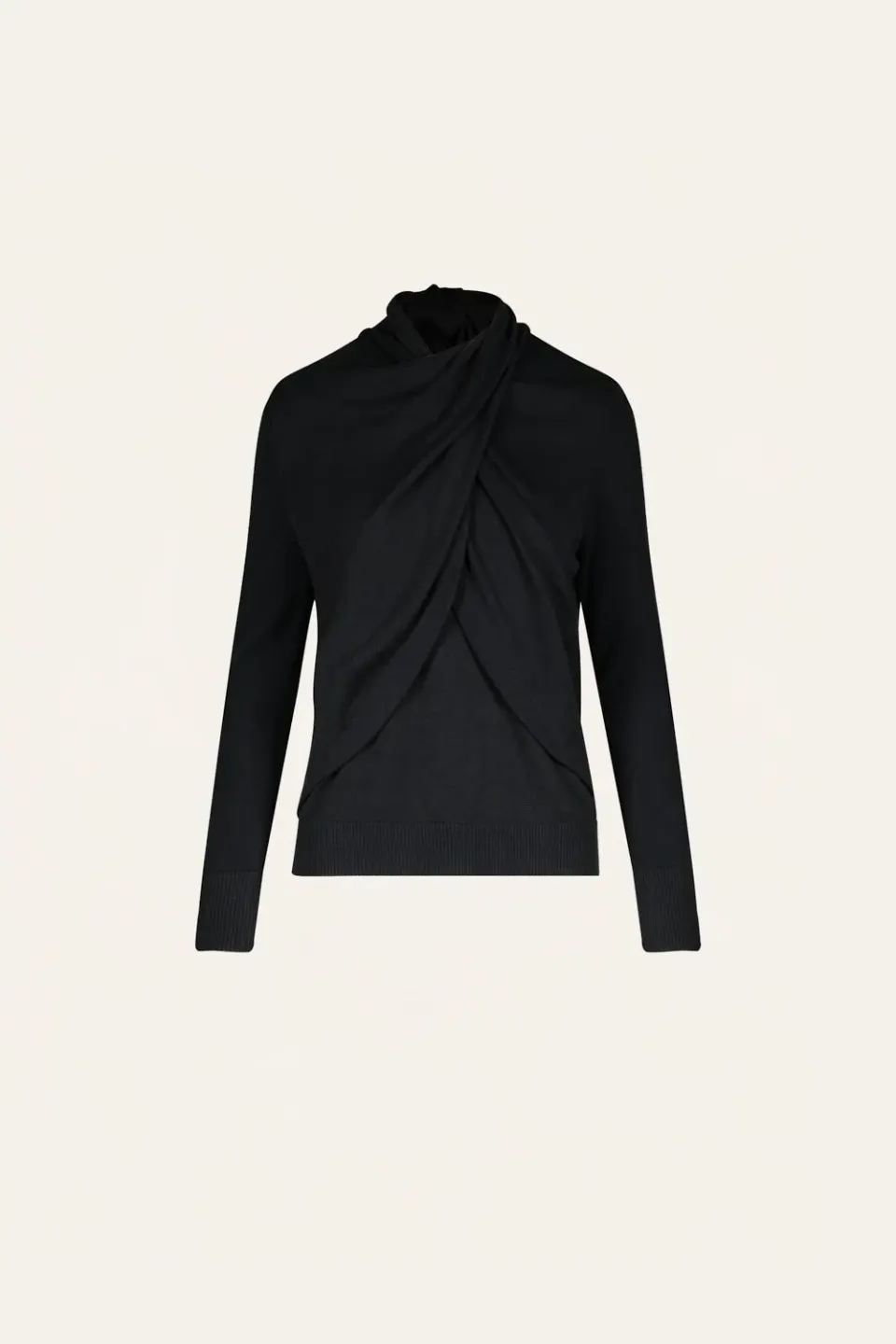 Johanna Ortiz Adaya top maglia nero pima