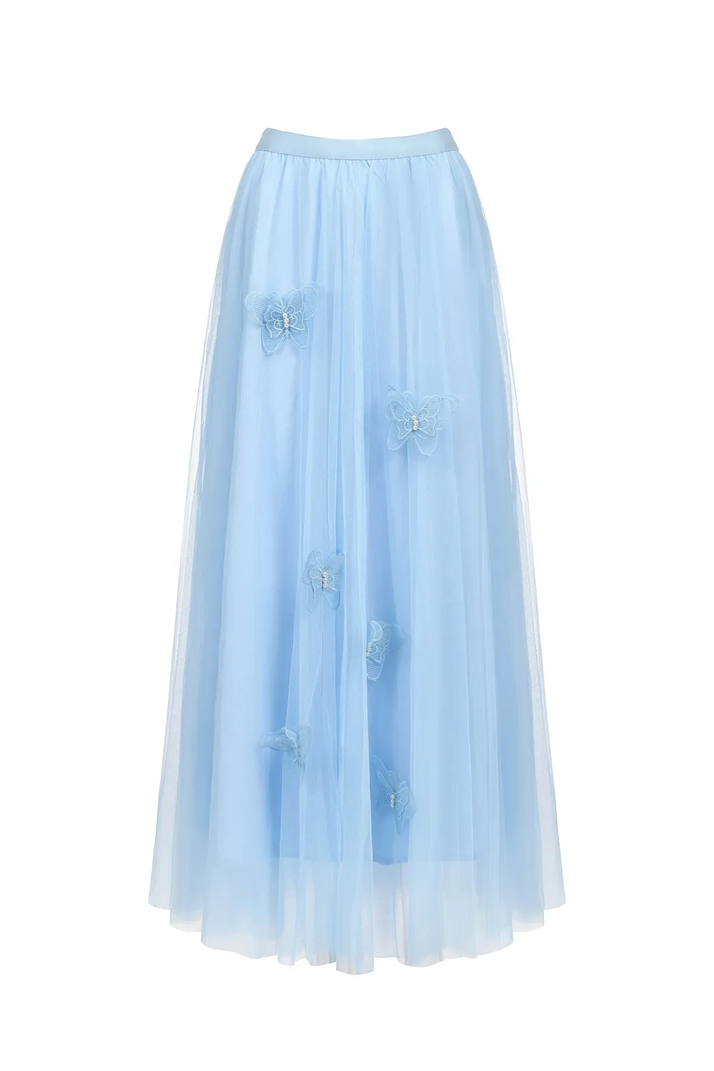 Bella Barnett Sabina completo pizzo blu due pezzi S