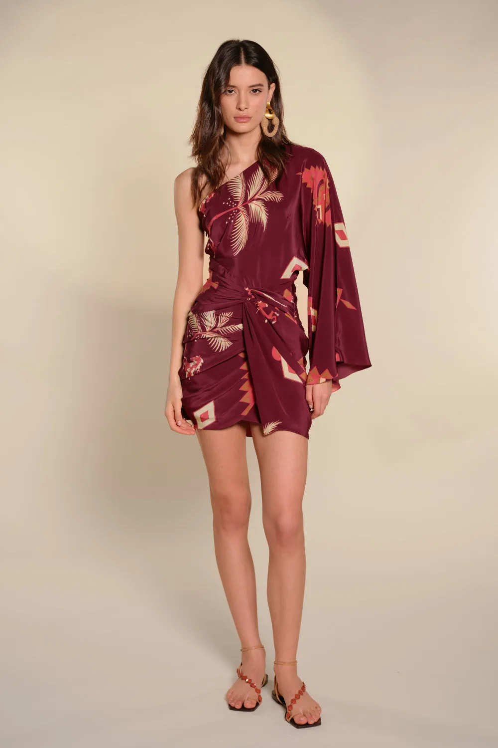 Johanna Ortiz Dazzling Crest sandali bassi sand pelle
