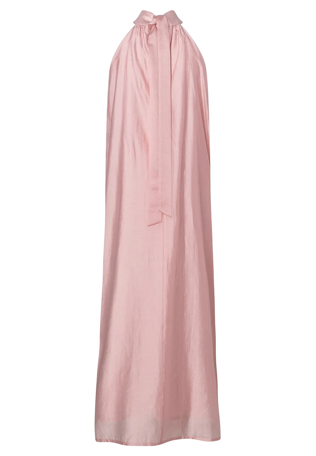 Ana Alcazar Wakasy abito maxi rosa cerimonia