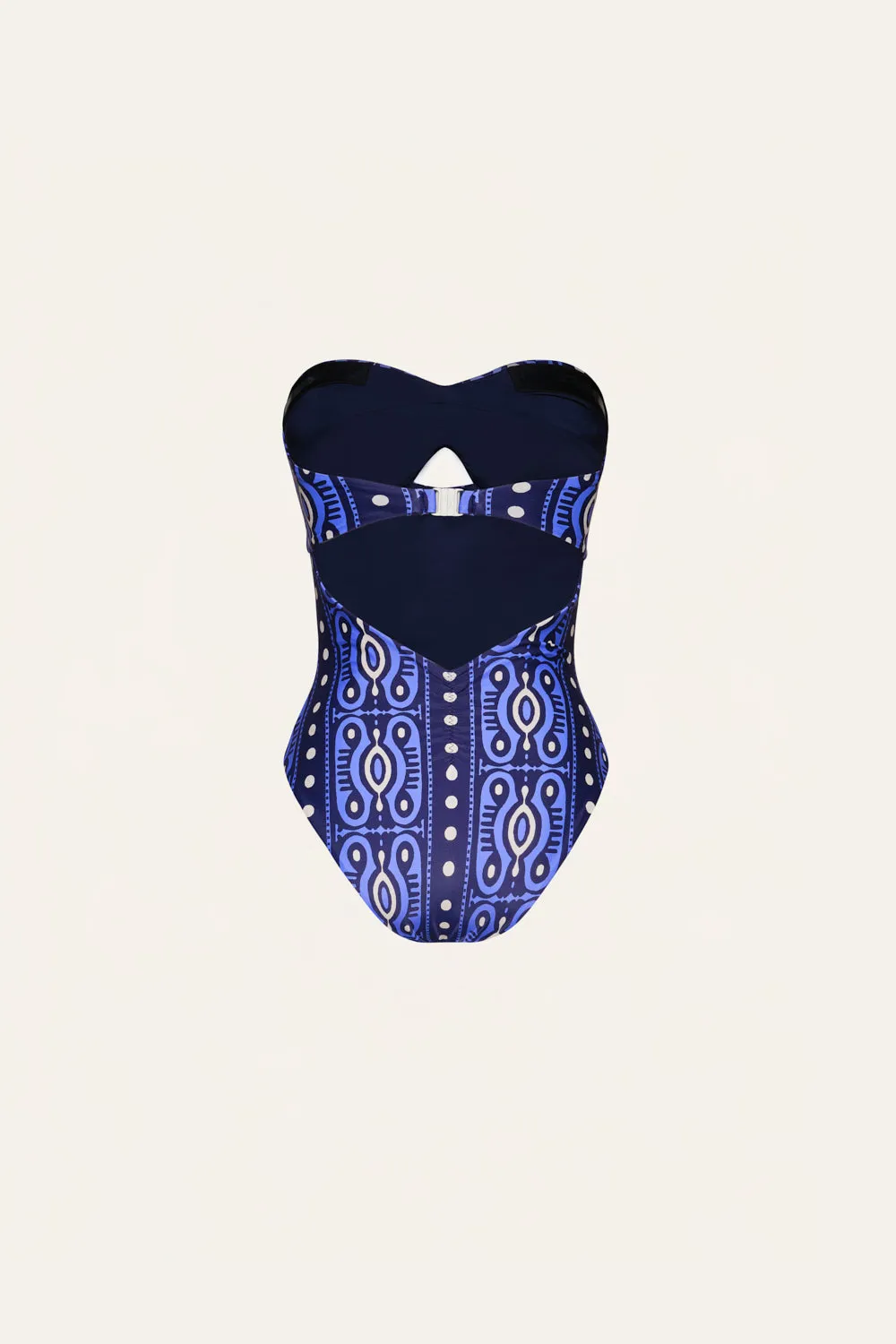 Johanna Ortiz Tribal Lastly costume intero blu