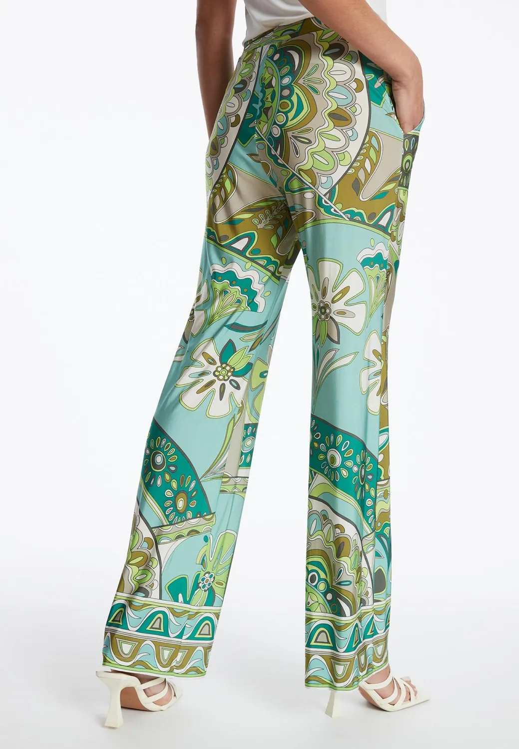 Ana Alcazar Zimala pantaloni estivi floreali