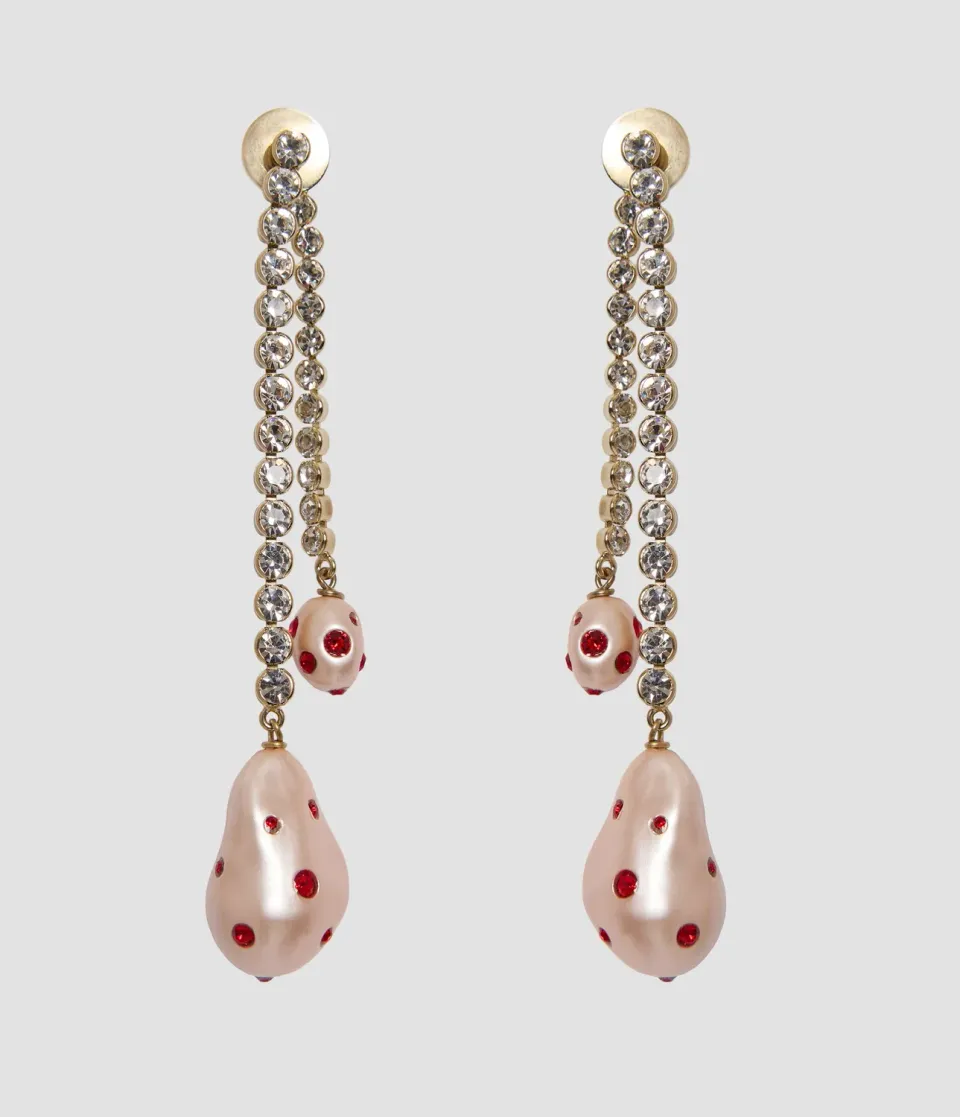 Erdem Pearl Drop Earring orecchini perla goccia