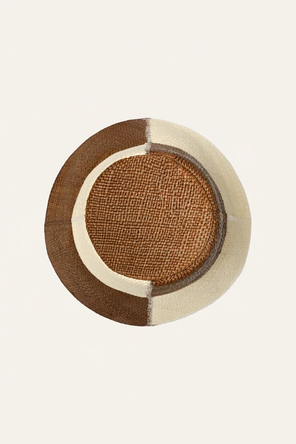 Johanna Ortiz Heaven And Earth cappello paglia marrone S/M/L