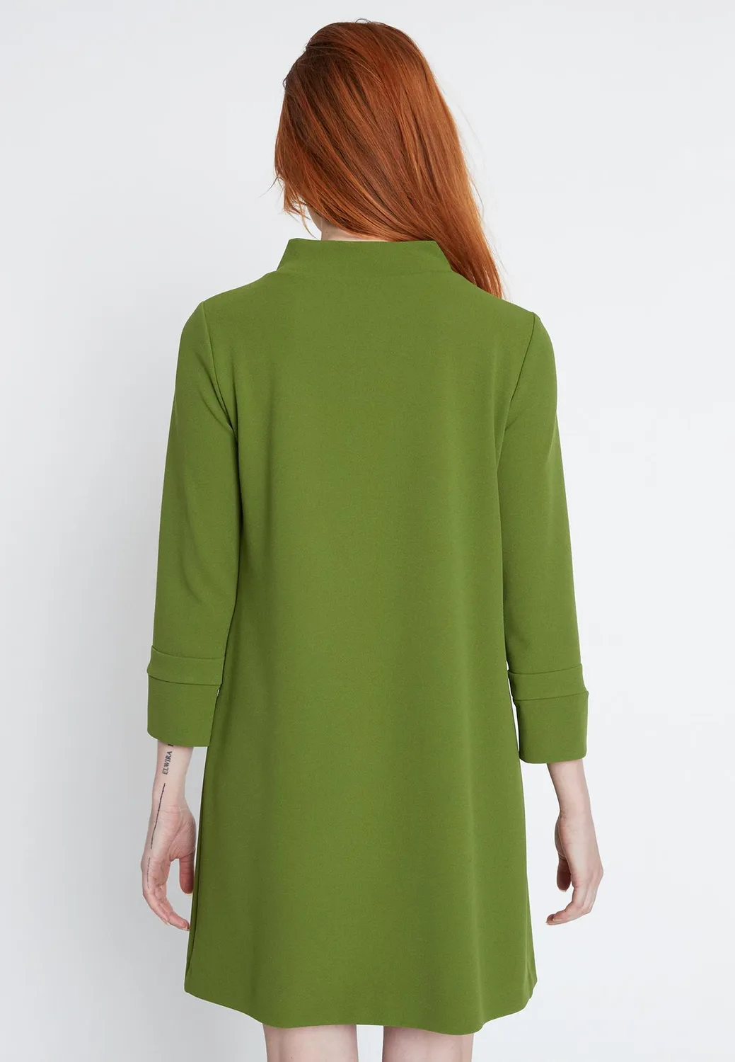 Ana Alcazar Sidana abito corto verde anni 60