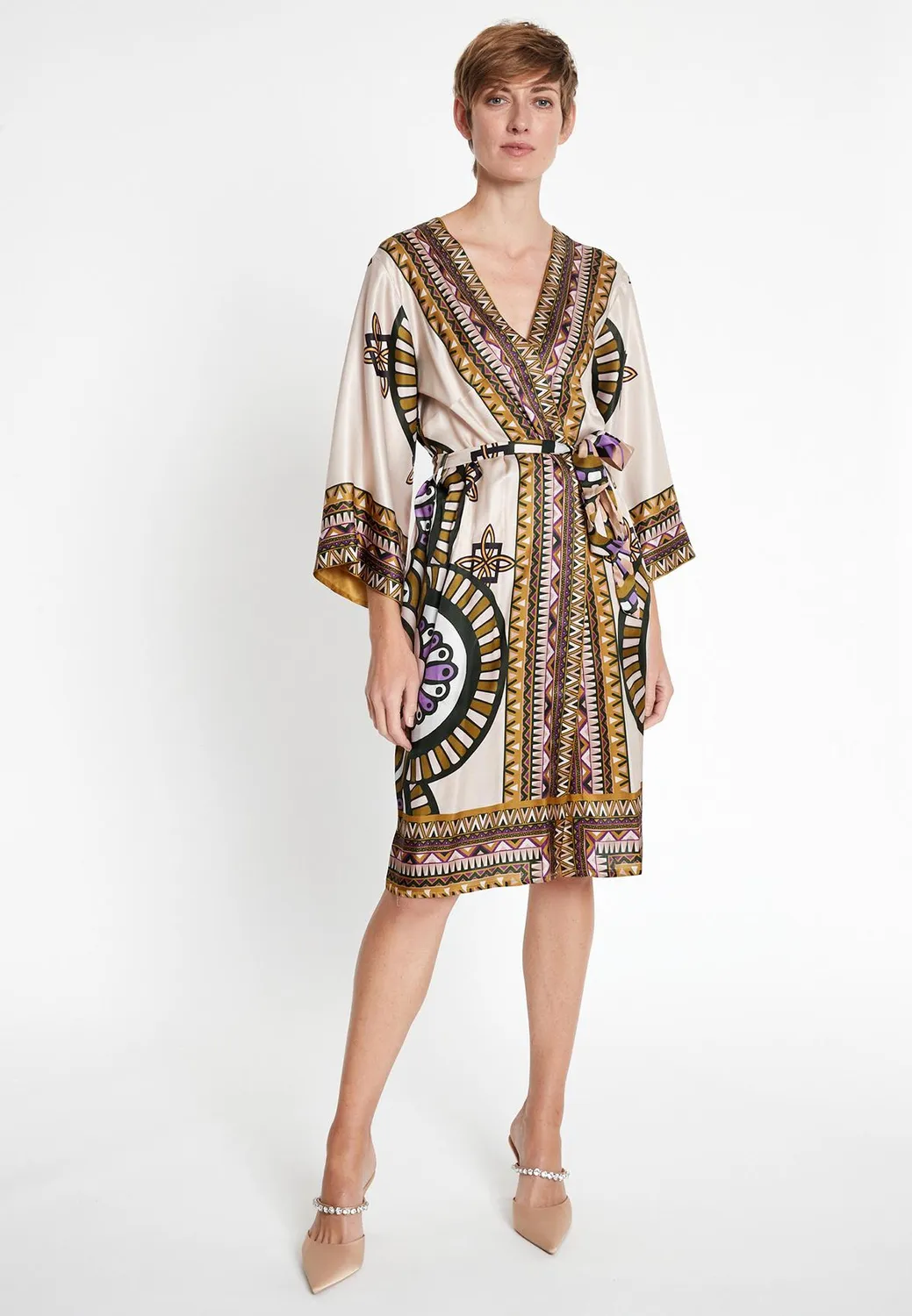 Ana Alcazar Lafora kimono seta fantasia cintura