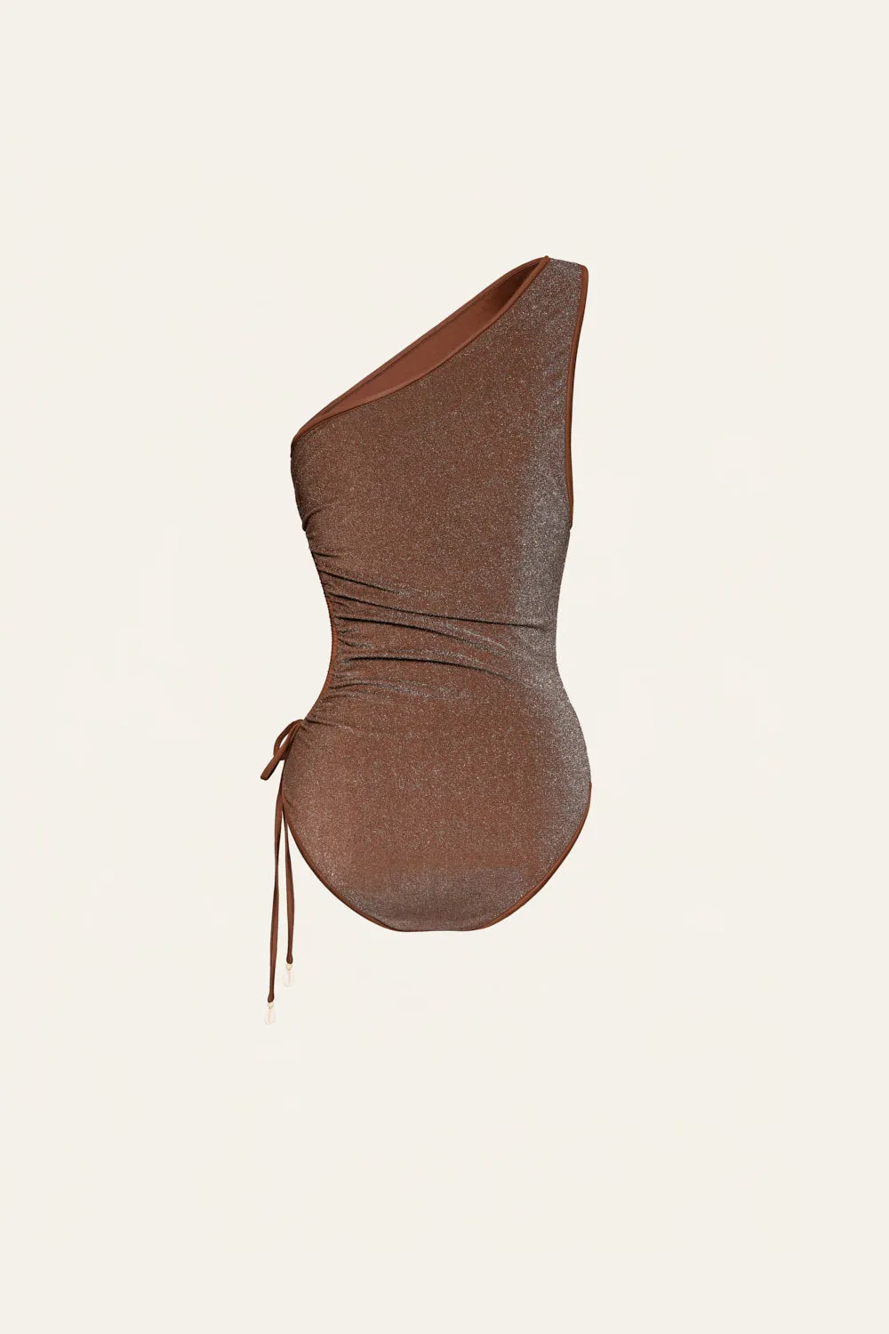 Johanna Ortiz Whispering costume intero lycra marrone
