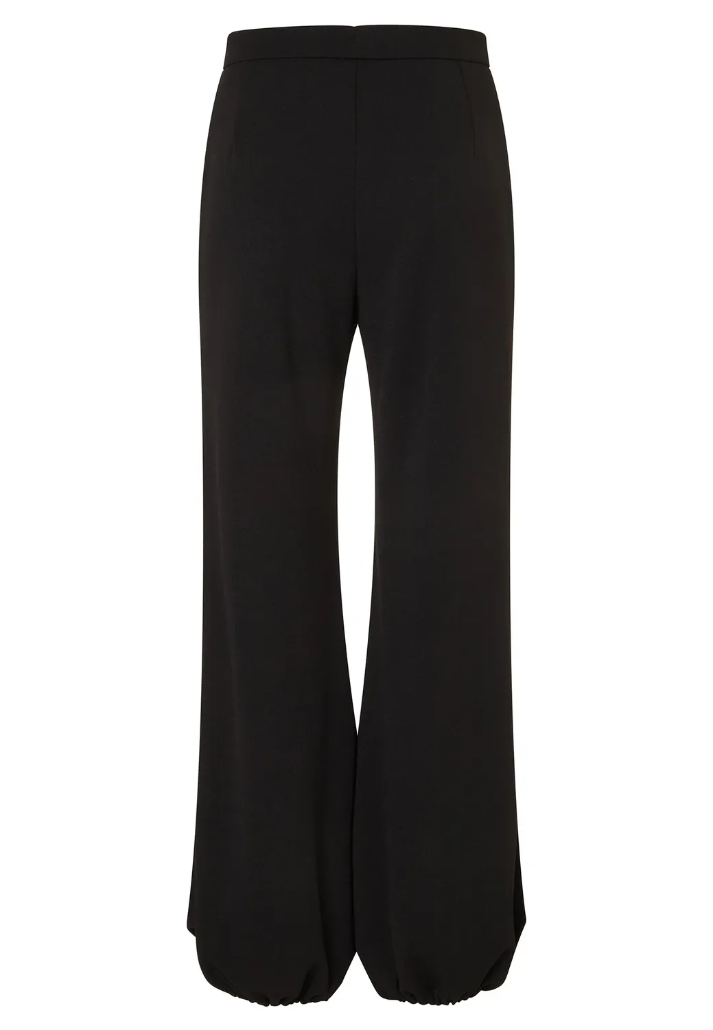 Ana Alcazar Ephosa pantaloni neri gamba ampia