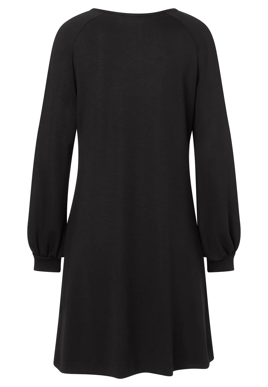 Ana Alcazar Corry mini abito nero cut-out