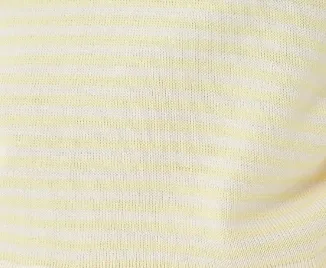 Liquorish top giallo righe maglia manica lunga