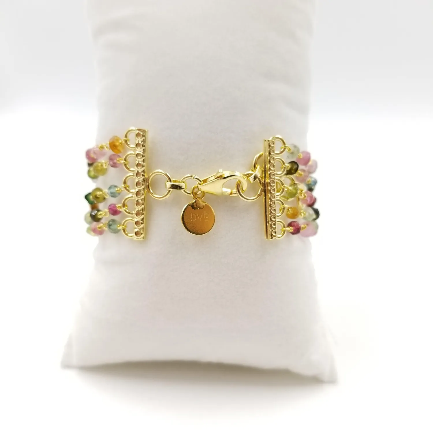 Our Dve Multi-Chain bracciale oro multicolore