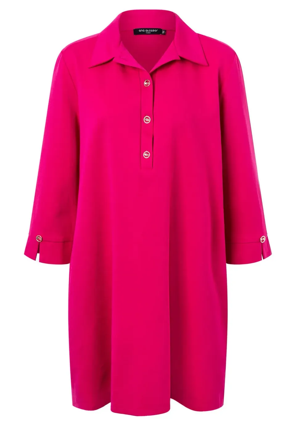 Ana Alcazar Isona chemisier rosa asimmetrico